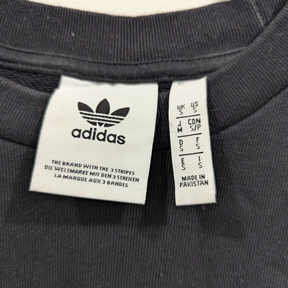 Adidas Women's Black Crewneck Sweatshirt - Picture 2 of 3